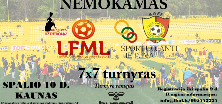 LFML 7x7 „Hummel“ turnyras – jau šį šeštadienį!